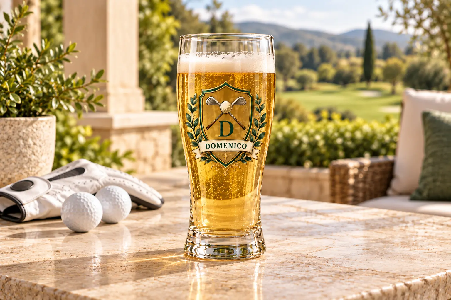 Personalized Golf Crest 2