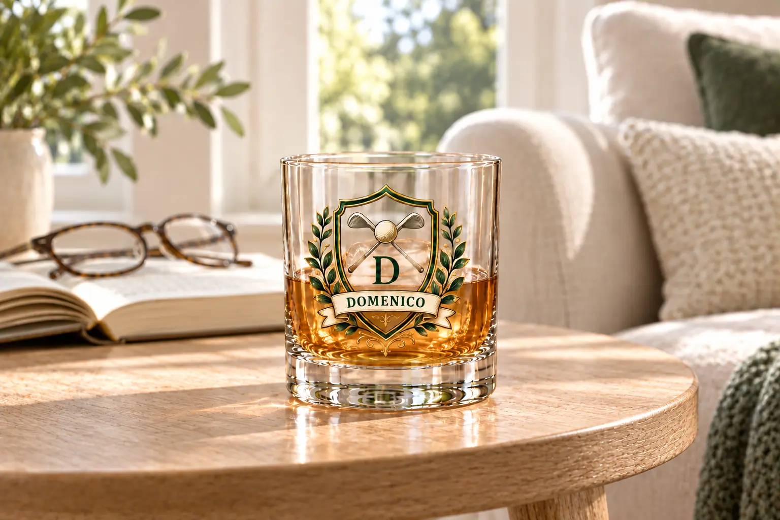 Personalized Golf Crest 3