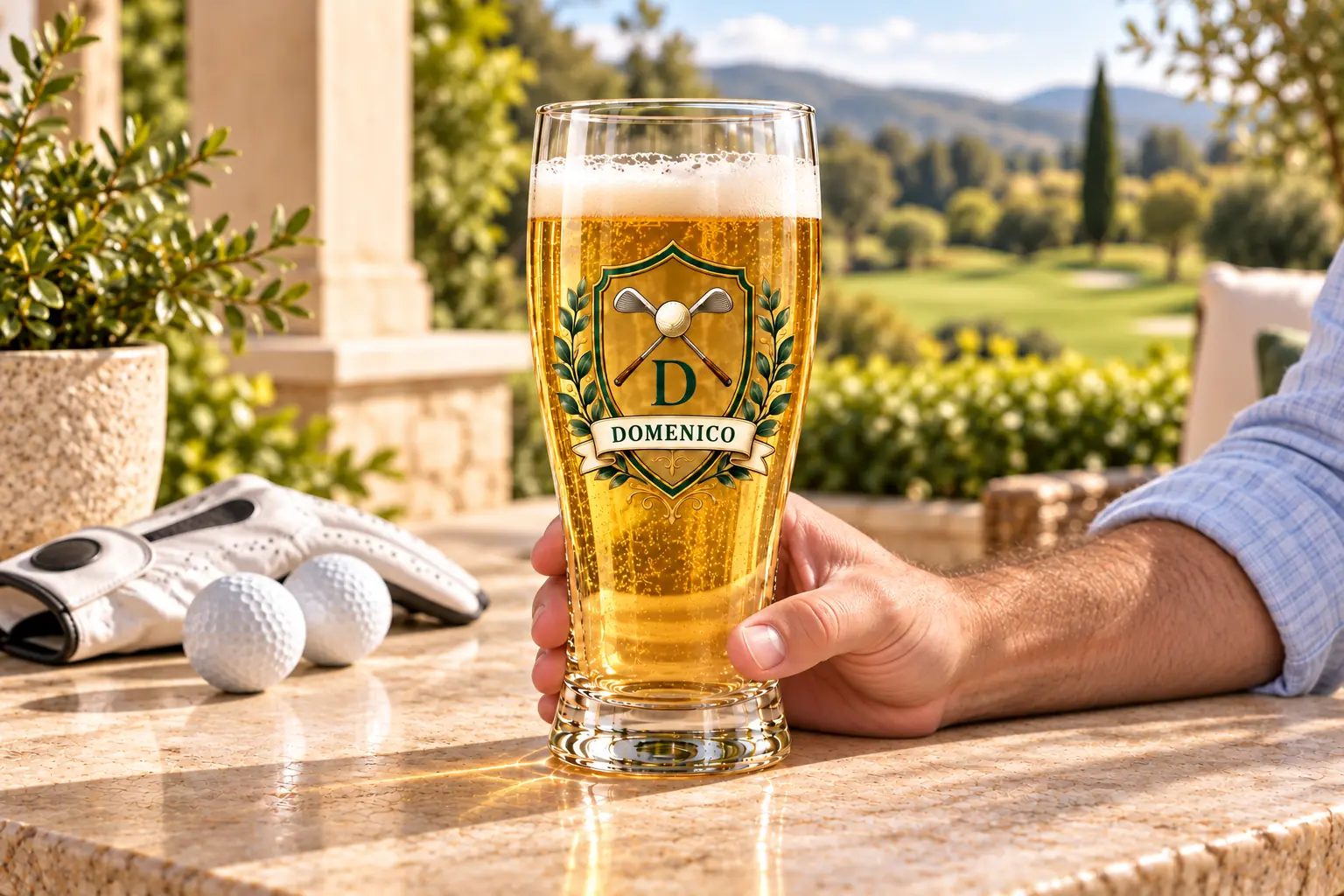 Personalized Golf Crest 5